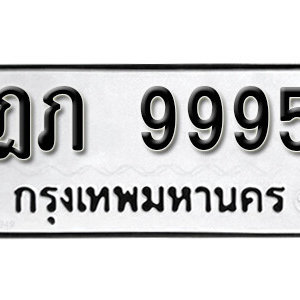 ทะเบียนรถ 9995 ทะเบียนรถมงคล เลขให้โชค  - ฎภ 9995  จากกรมขนส่ง