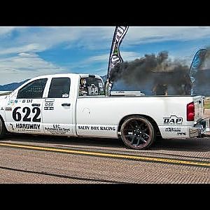 Diesel Truck with a Parachute - Looks Ridiculous!