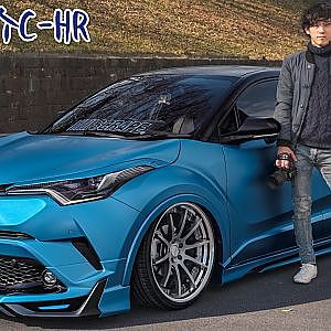 愛車紹介 TOYOTA C-HR -トヨタ CHR DIYカスタム カーラッピング・エアサス自作