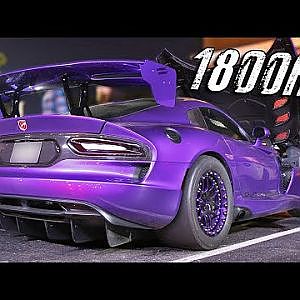 200MPH Street Racing - Turbo Vipers vs H2 Bike, Supra, Huracan