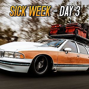 Riding in a 4500HP Street Car and TONS of Drag Racing! (Sick Week: Day 3)