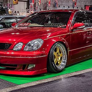 K-BREAK GLOWREDLY JZS161 ARISTO グロウレッドリー 16アリスト - OAM2023 大阪オートメッセ2023