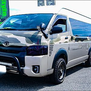 (HD)TOYOTA HIACE GRAND CABIN RALLY STYLE ハイエースグランドキャビン ラリー仕様 - SBM大阪2018
