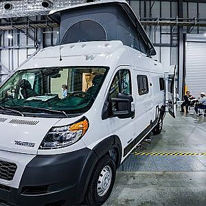 ウィネベーゴ ソリス 59P キャンパーバン Winnebago SOLIS 59P TOKYO CAMPING CAR SHOW 2021 - 東京キャンピングカーショー2021