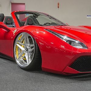PIT IN NEGISHI Ferrari 488 SPIDER ピットインネギシ フェラーリ488スパイダー OSAKA AUTO MESSE 2023 - 大阪オートメッセ2023