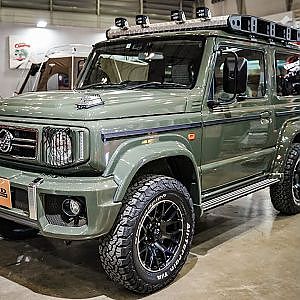 DAMD JIMNY SIERRA little G. AVENTURA ダムド ジムニーシエラ カスタム - TAS2023 東京オートサロン2023