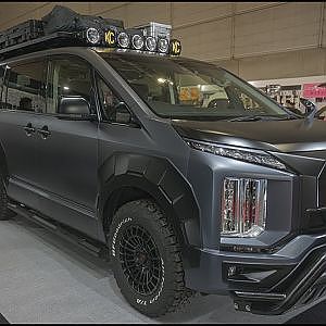 MClimb WEED DELICA D5 modified エムクライム ウィード デリカD5 カスタム - TAS2023 東京オートサロン2023