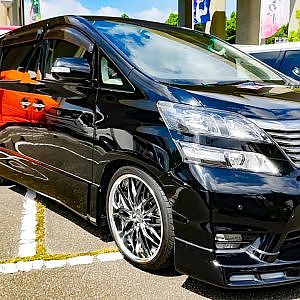 (HD)AXIS STYLING TOYOTA 20 VELLFIRE custom アクシススタイリング 20系ヴェルファイアカスタム - アルヴェルミーティング2018