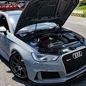 (HD)Audi RS3 Sportback アウディR3スポーツバックカスタム - スーパーカーニバル2017・お台場