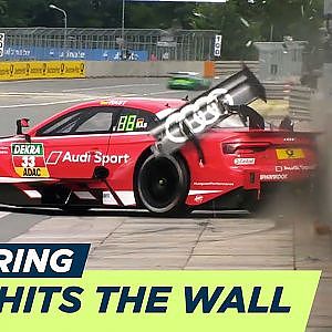René Rast ruins his Qualifying session - DTM Norisring 2018