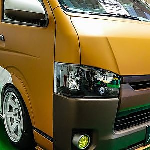 (4K)ハイエース ナローボディ カスタム GR8 TOYOTA 200 HIACE NARROW custom - 大阪オートメッセ2020