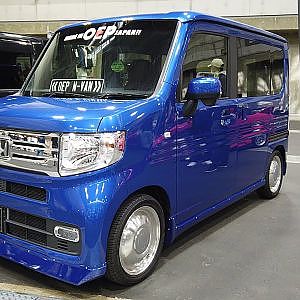 OEP HONDA N-VAN 660 オカダエンタープライズ Nバン カスタム - NAGOYA AUTO TREND 2021 オートトレンド2021
