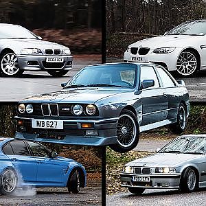 The Ultimate BMW M3 Review: E30 vs E36 vs E46 vs E92 vs F80
