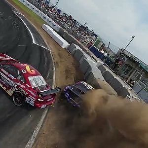 マルっとドローン 2023 GRAN TURISMO D1GP Rd.3-4 TSUKUBA クラッシュ集