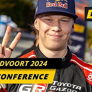 Kalle Rovanperä in Zandvoort | Live Press Conference | DTM 2024