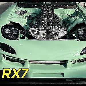 That V12 Mazda FD RX7 from SEMA is cool! | fullBOOST