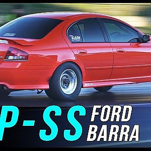 1600hp Ford Barra XR6 turbo runs 8.25 @ 171mph | Dyno-Mite Performance