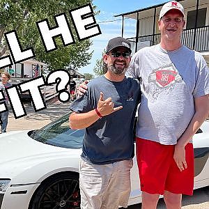 7FT TALL MAN in the R8? | Race Week Day 6