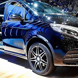 (4K)Mercedes-Benz V 220 d Sports メルセデス・ベンツ Vクラス220dスポーツ - 東京モーターショー2017
