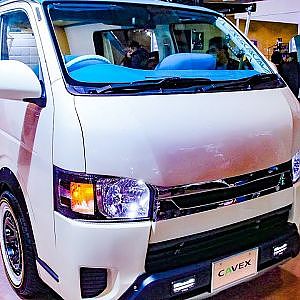 (HD)ALFLEX ADDSET HIACE CAVEX2019 ハイエースカスタム キャンピングカー - TOKYO AUTO SALON 2019