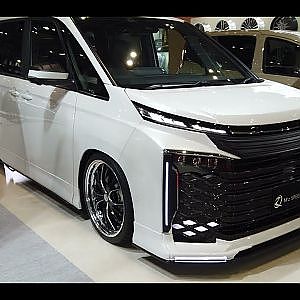 M'z SPEED GRACE LINE 90 VOXY エムズスピード 90 ヴォクシー カスタム - TAS2023 東京オートサロン2023