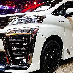 (4K)TOYOTA TRD VELLFIRE 30系ヴェルファイアTRDカスタム - 東京オートサロン2018