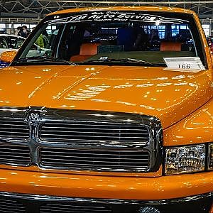 (4K)TM AUTO SERVICE DODGE RAM modified アメ車 ダッジ ラムトラック - NAGOYA AUTO TREND 2019