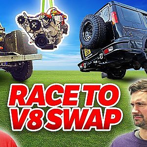 V8 Swap Vs 400 Mile Race