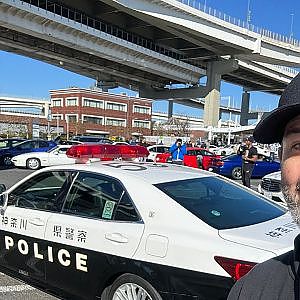 Japanese Police SHUT DOWN our Car Meet at Daikoku PA!!