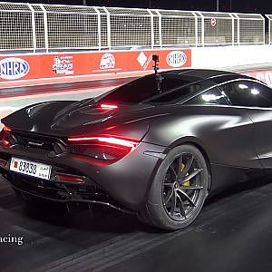 EKanooRacing's McLaren 720s ( NEW WORLD RECORD ) 1/4 mile in  8.855@256KM/H (159MPH)