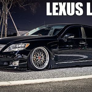 cinematic night LEXUS LS460 VIPCAR - SONY FX3 50mm F1.2 GM