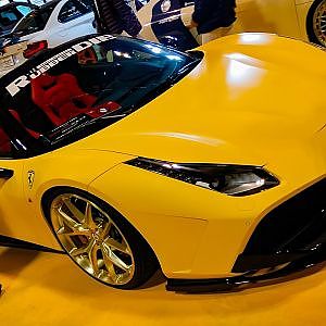 (HD)Ferrari 488 GTB 2017 フェラーリ488GTBカスタム - 名古屋オートトレンド2017