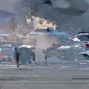 【素材出しシリーズ】2021D1GP奥伊吹名勝負　松井RX-7 vs ダイゴA90スープラ　1コーナーカメラフルショット　Rd.2 BEST16