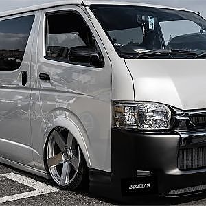 TOYOTA HIACE 200 LOWSTYLE 200系ハイエースカスタム - STANCENATION TOKYO 2022
