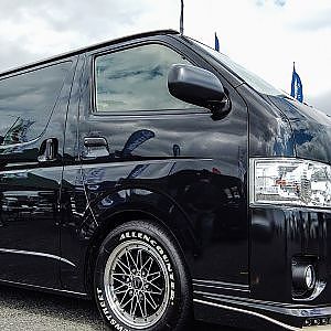 (4K)ローウェン 200系 ハイエースカスタム ROWEN TOYOTA 200 HIACE modified - カスタマイズカーニバル 2019