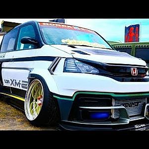 (HD)HONDA SM-X modified ホンダSMXカスタム - スタンスネイション大阪2017