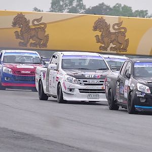 Isuzu D-MAX (No.99) in Thailand Super Series 2013 Round 5