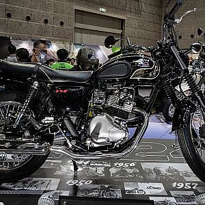KAWASAKI MEGURO S1 Osaka Motor Cycle Show 2024 - カワサキ メグロ S1 大阪モーターサイクルショー2024