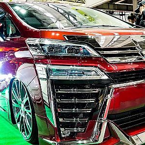 (4K)BELFE DESIGN TOYOTA 30 VELLFIRE custom 30系ヴェルファイアカスタム - OSAKA AUTO MESSE 2019