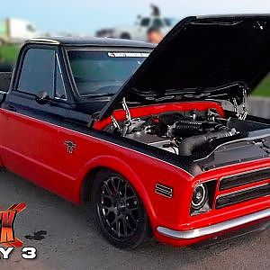 ULTIMATE street truck, kids drag racing, all chrome milk truck & MORE! | Race Week 2.0 Day 3