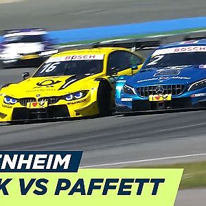 The most incredible fights! Glock vs. Paffet - DTM Hockenheim 2018