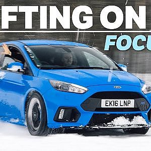 Teaching Myself How To Drift On Ice