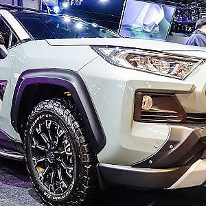 (4K)TOYOTA TRD RAV4 bodykit トヨタ TRD ラヴフォー エアロ - OSAKA AUTO MESSE 2020