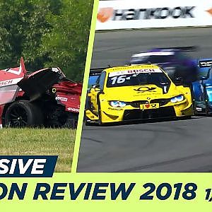 Hard battles at Hockenheim & Rast's heavy crash at the Lausitzring | DTM Season Review 1/3