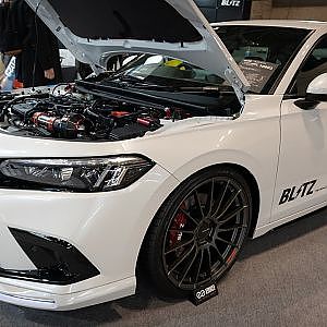 BLITZ HONDA CIVIC 2022 TAS2022 -  ブリッツ 新型シビック カスタム 東京オートサロン2022