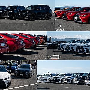 LEXUS SPECIAL MEETING 150 LEXUS WALK arround - 150台のレクサスが集結！レクサススペシャルミーティング