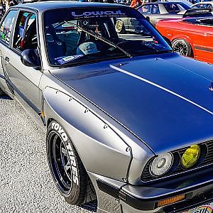 (4K)BMW E30 JDM overfender ワイドオーバーフェンダー スタンスネーション群馬 - STANCENATION GUNMA 2020