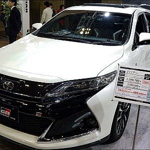 (4K)GR SPORT HARRIER TOYOTA GAZOO Racing トヨタ新型ハリアーGRスポーツ - 名古屋オートトレンド2018