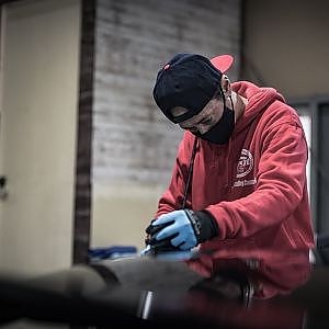 cinematic work car detailing and polishing  deep cleaning