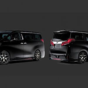 ALPINE STYLE TOYOTA ALPHARD AS bodykit TAS2022 - アルパインスタイル アルファード AS エアロキット 東京オートサロン2022